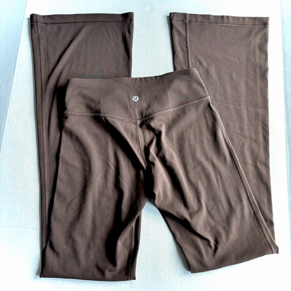 Lululemon Align Low Rise Flared Pant in Espresso Brown 32.5” inseam